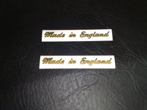 Made In England Sticker's